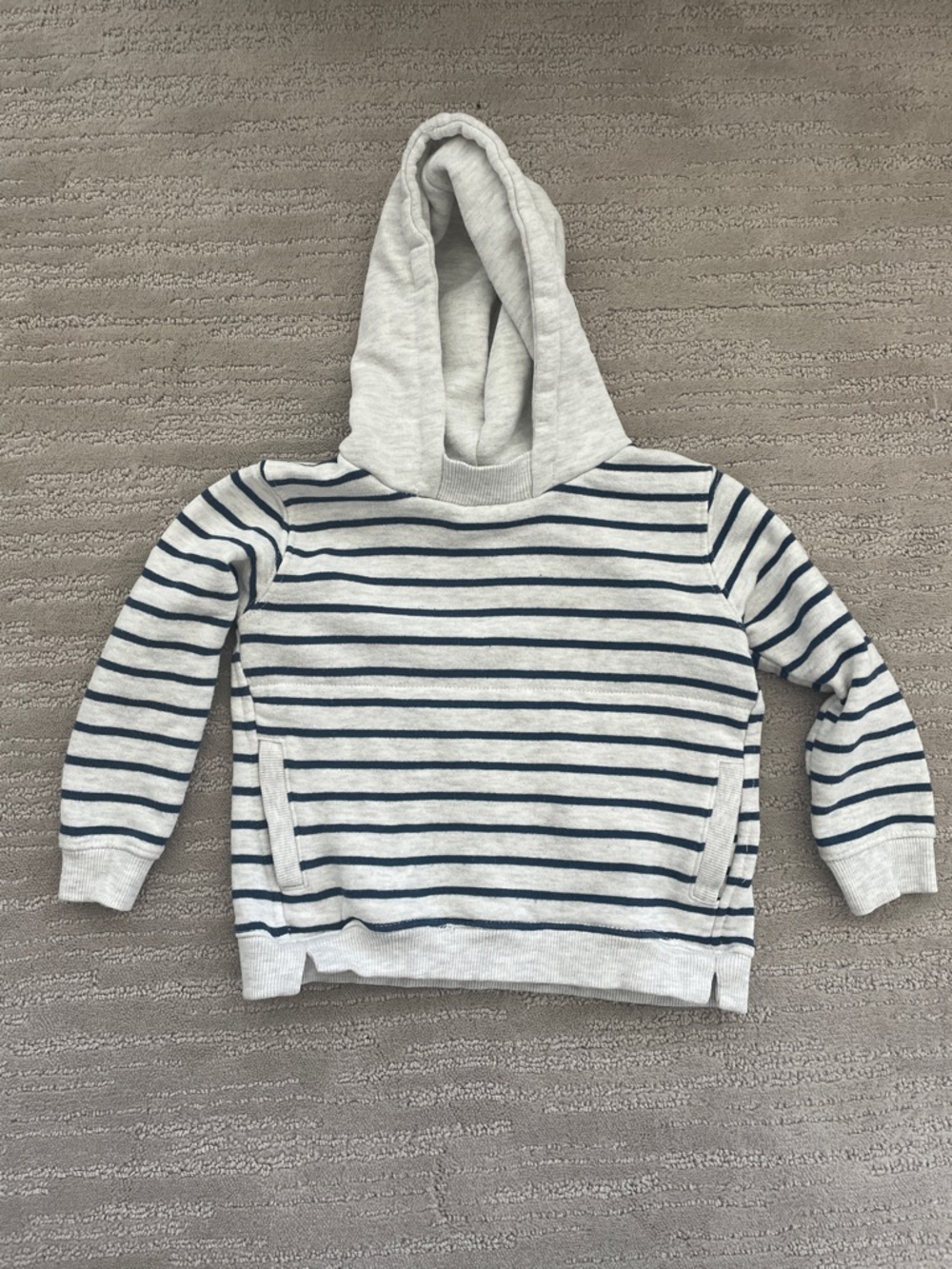 *5 for $20* Zara Kids' Striped Hooded Sweatshirt 3-4T
